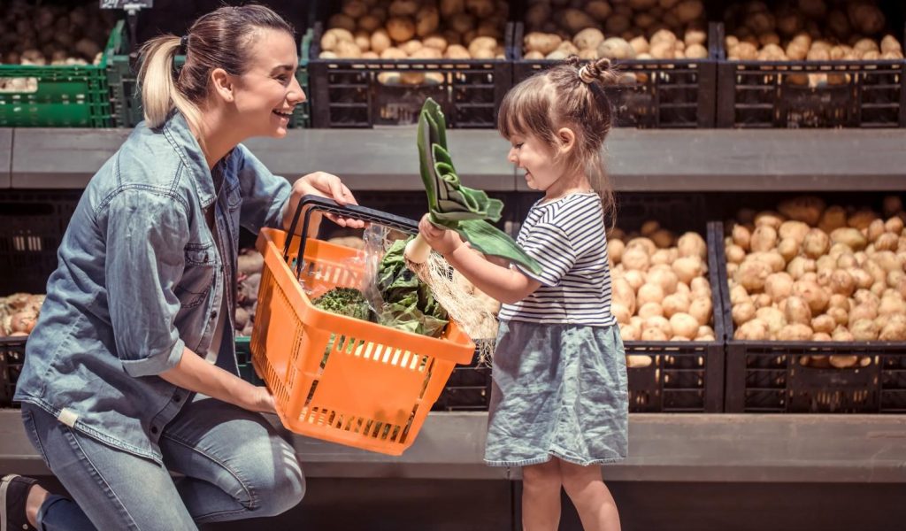 Grocery shopping trip can be fun