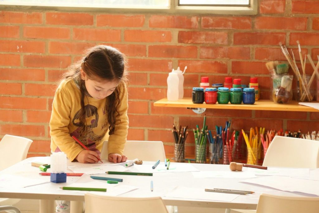 girls learning job skills
